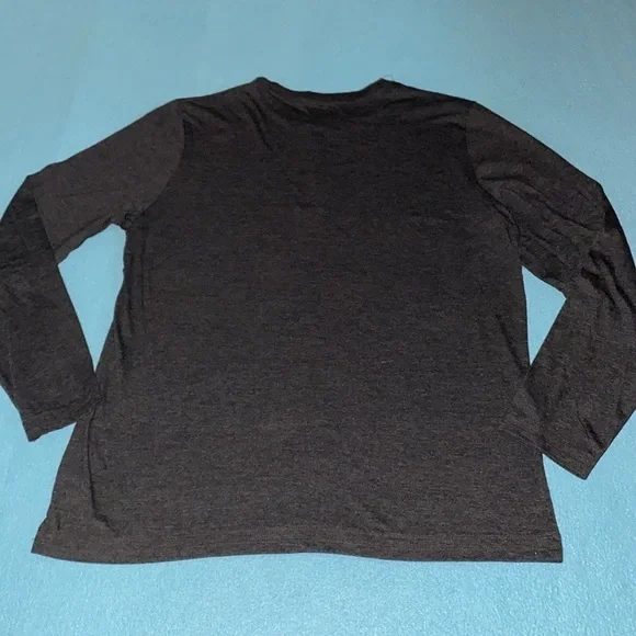 LEVI’S LEVI STRAUSS & CO henley style longsleeve crewneck charcoal gray NEW SZ M - Picture 3 of 10